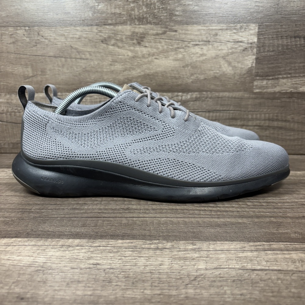 Cole Haan 3.Zerogrand Stitchlite Wingtip Oxford Gray Mens Size 11 C29295 Sneaker
